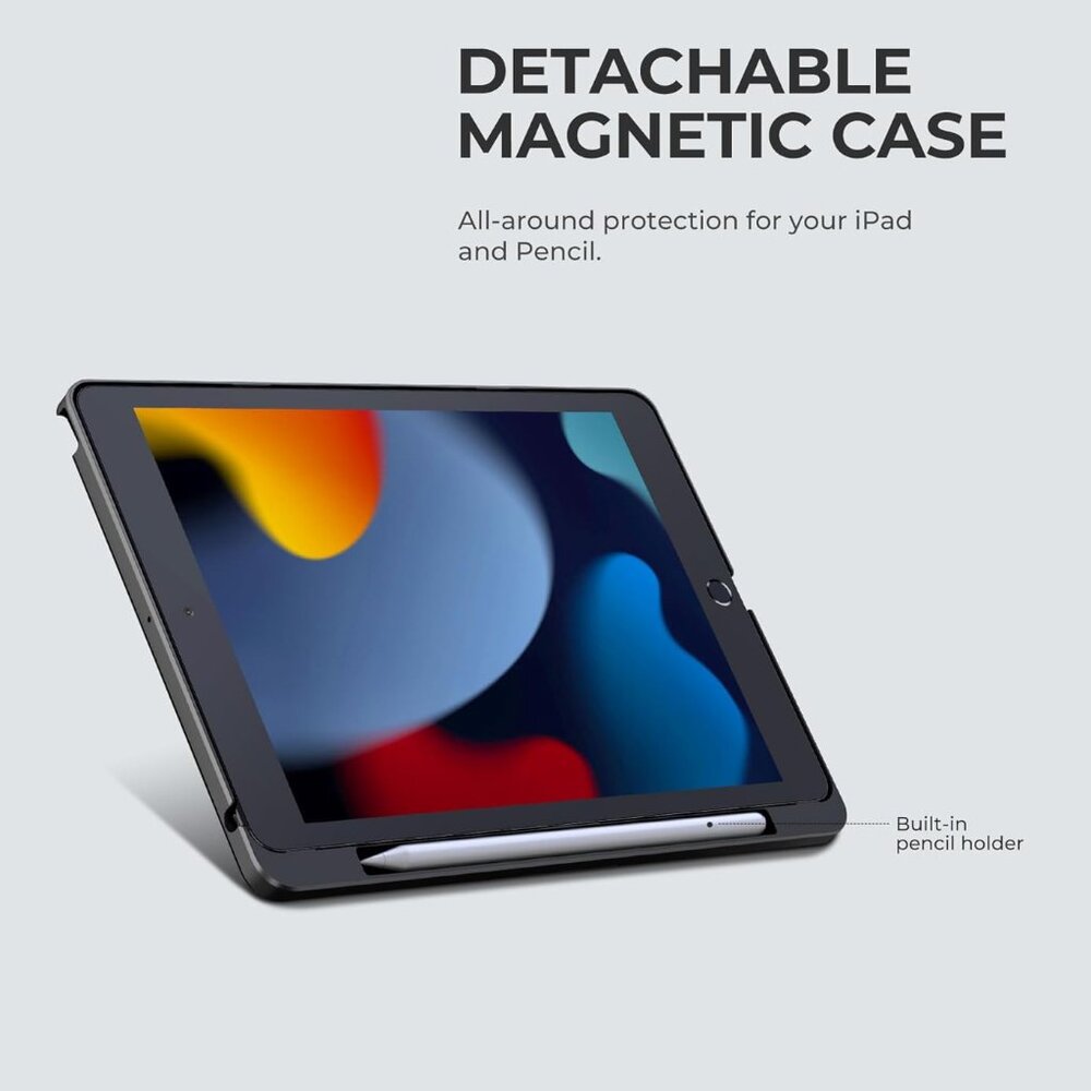 Dexnor for iPad 9th/8th/7th Gen Floating Keyboard - like new - Picture 4 of 9